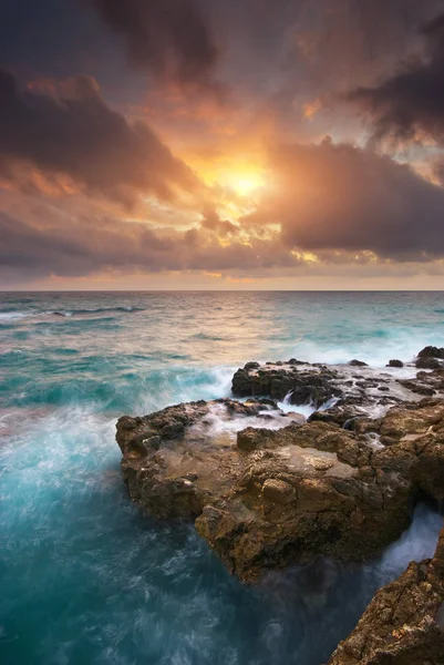 Prachtig zeegezicht natuur. — Stockfoto