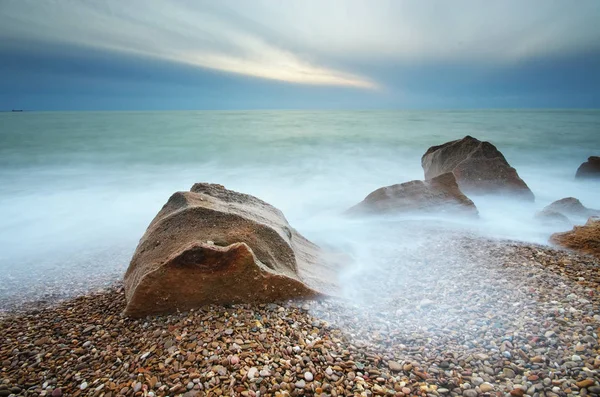 Prachtig zeegezicht natuur — Stockfoto