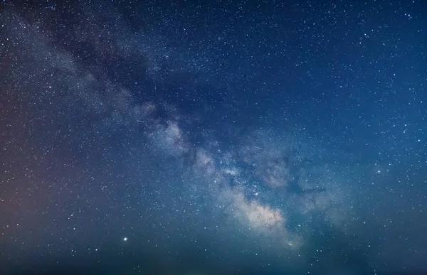 Vía Láctea Cielo Nocturno Naturaleza Escena Fondo — Foto de Stock