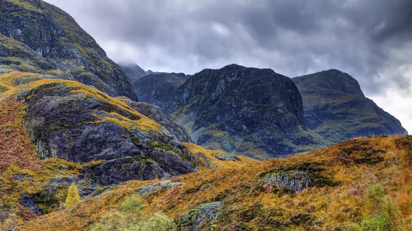 Glencoe - dia chuvoso — Fotografia de Stock