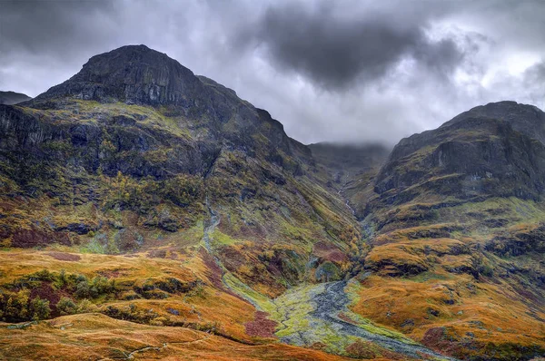 Glencoe - vento de outubro — Fotografia de Stock