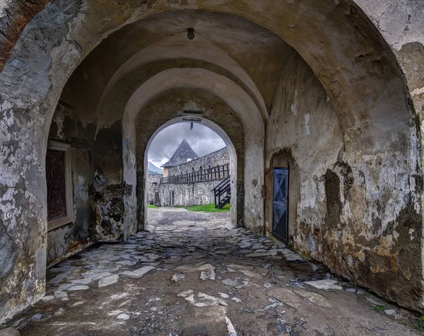 Stara Lubovna, medeltida slott — Stockfoto