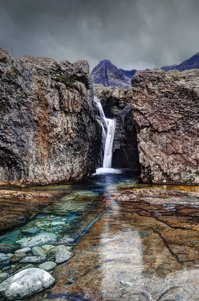 De manhã cedo em Fairy Pools — Fotografia de Stock