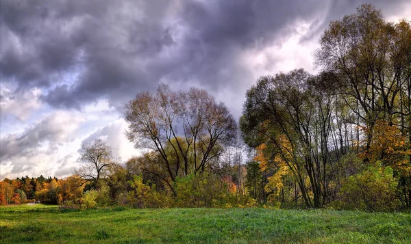 Podzim v regionální park neris Litvy — Stock fotografie