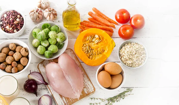 Conceito de Dieta Equilibrada — Fotografia de Stock