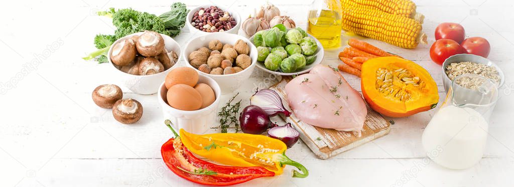 Balanced diet concept — Stock Image Balanced diet concept Stock Photo