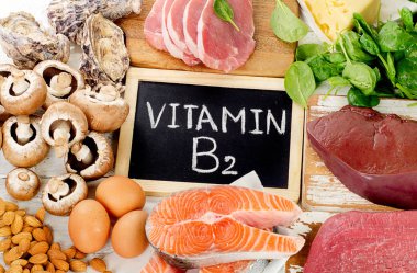 Gıdalar Vitamin B2 içinde en yüksek