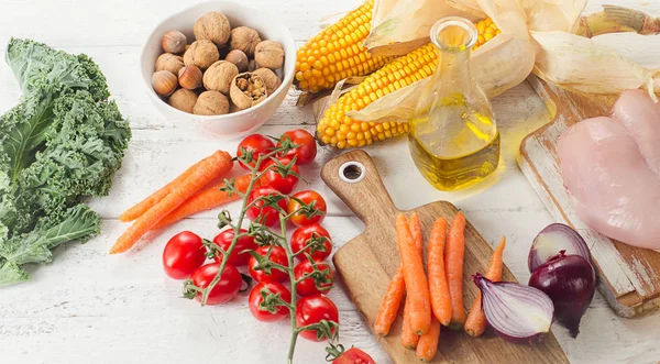 Conceito de alimentação saudável — Fotografia de Stock