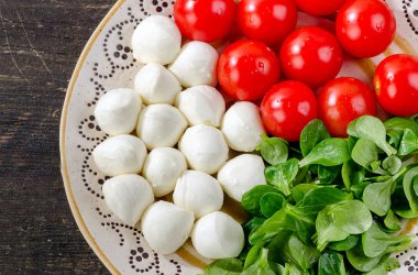 geleneksel İtalyan yemekleri. 