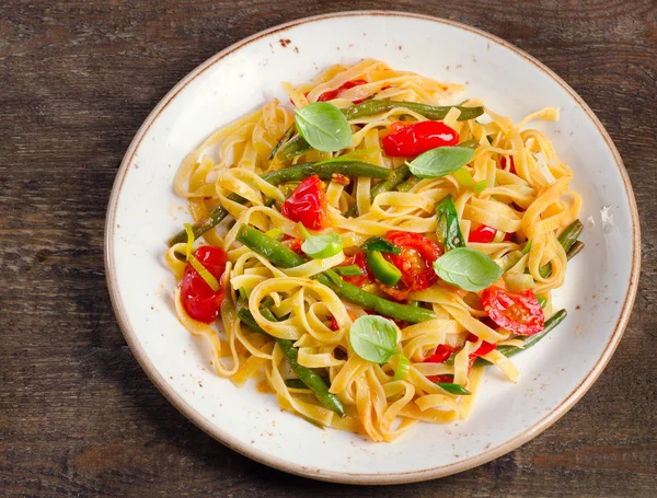 Italian Pasta on plate — Stock Photo, Image