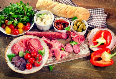 Geleneksel İtalyan meze 