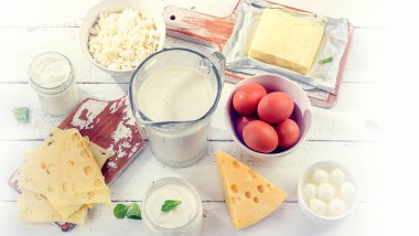 Taze süt ürünleri