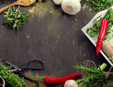 Taze otlar ve baharatlar