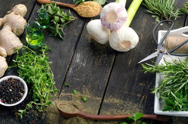 Taze otlar ve baharatlar