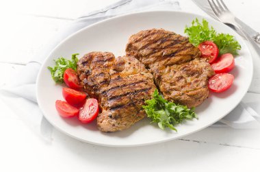 ızgara domuz biftek