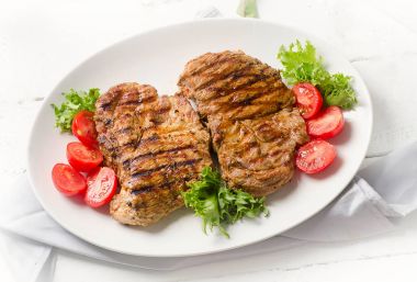 ızgara domuz biftek