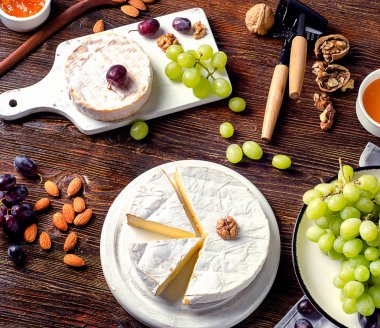 Üzüm, bal peynir