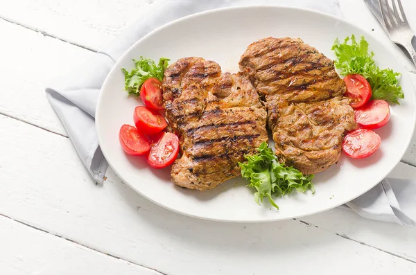 ızgara domuz biftek