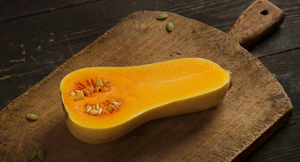 Butternut squash pompoen — Stockfoto