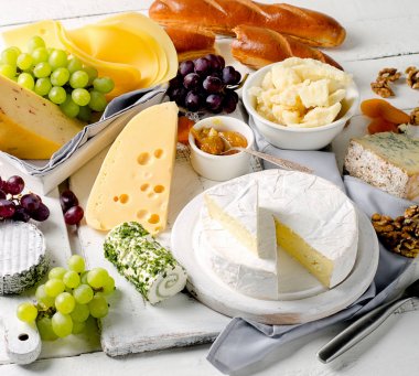 Üzüm ile hizmet Peynir tabağı