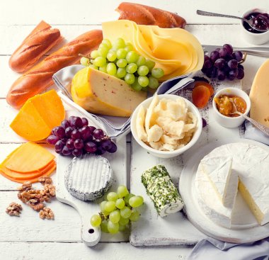 Üzüm ile hizmet Peynir tabağı