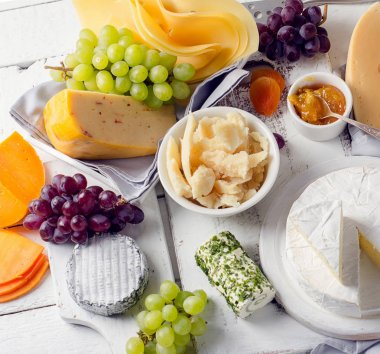 Üzüm ile hizmet Peynir tabağı