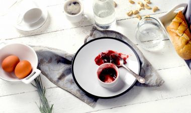 sabah kahvaltı ahşap tablo.