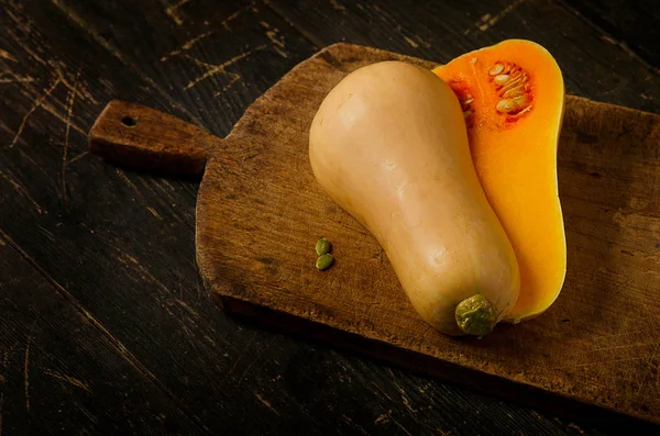 Butternut squash pompoen — Stockfoto