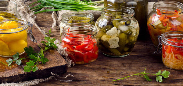 Fermented preserved vegetables 