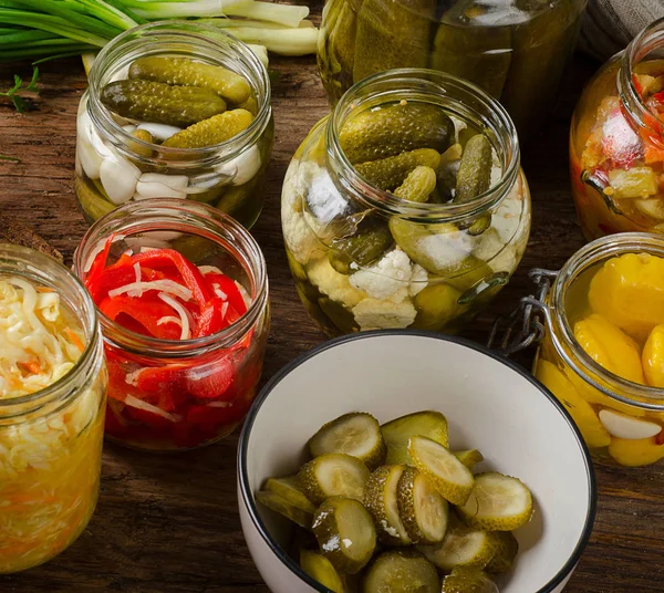 Korunmuş sebze fermente 