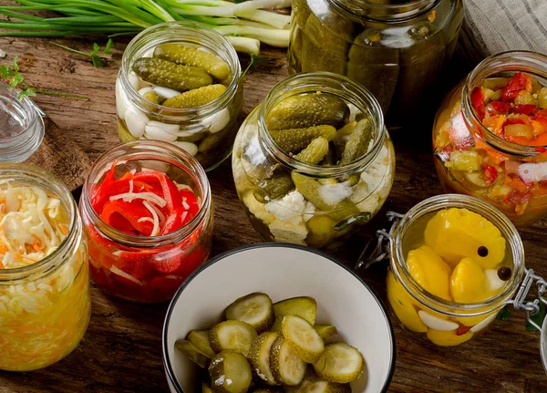 Korunmuş sebze fermente 