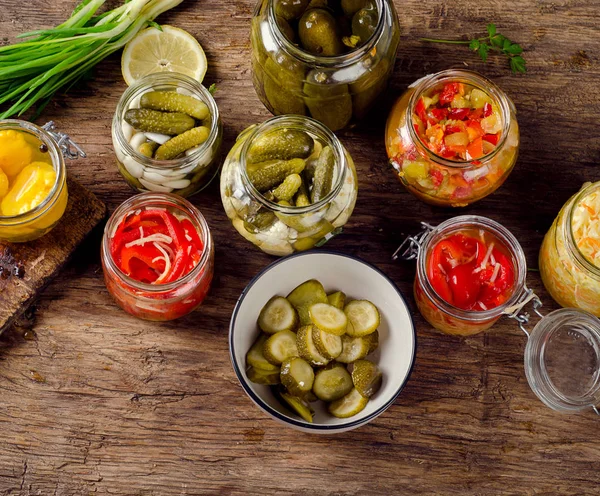 Korunmuş sebze fermente 