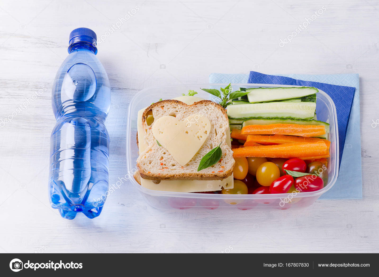 Healthy lunch box — Stock Photo © bit245 #167807830
