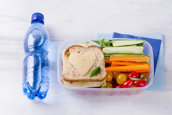 Sağlıklı beslenme çantası — Stok fotoğraf