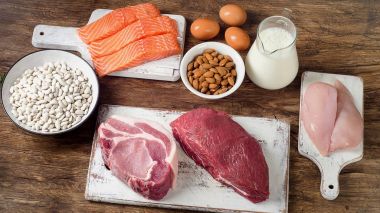 protein ile sağlıklı gıda