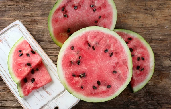 Slices of fresh watermelon — Stock Photo, Image