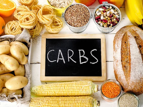 Las mejores fuentes de carbohidratos — Foto de Stock