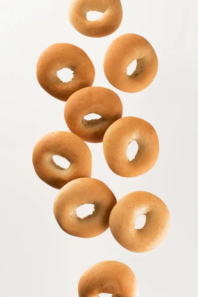 Mini bagel semplici — Foto Stock