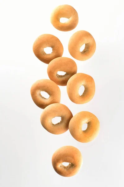 Mini bagels simples — Fotografia de Stock