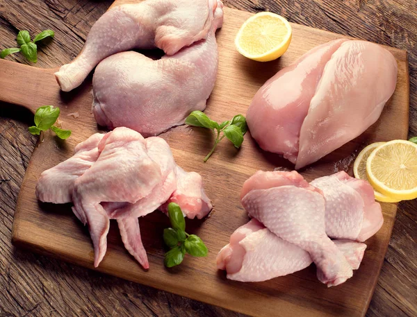 Rauwe kippenvlees — Stockfoto