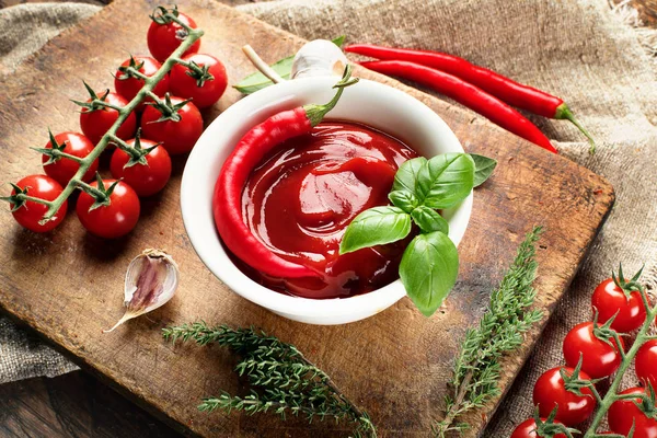 Sauce tomate fraîche — Photo