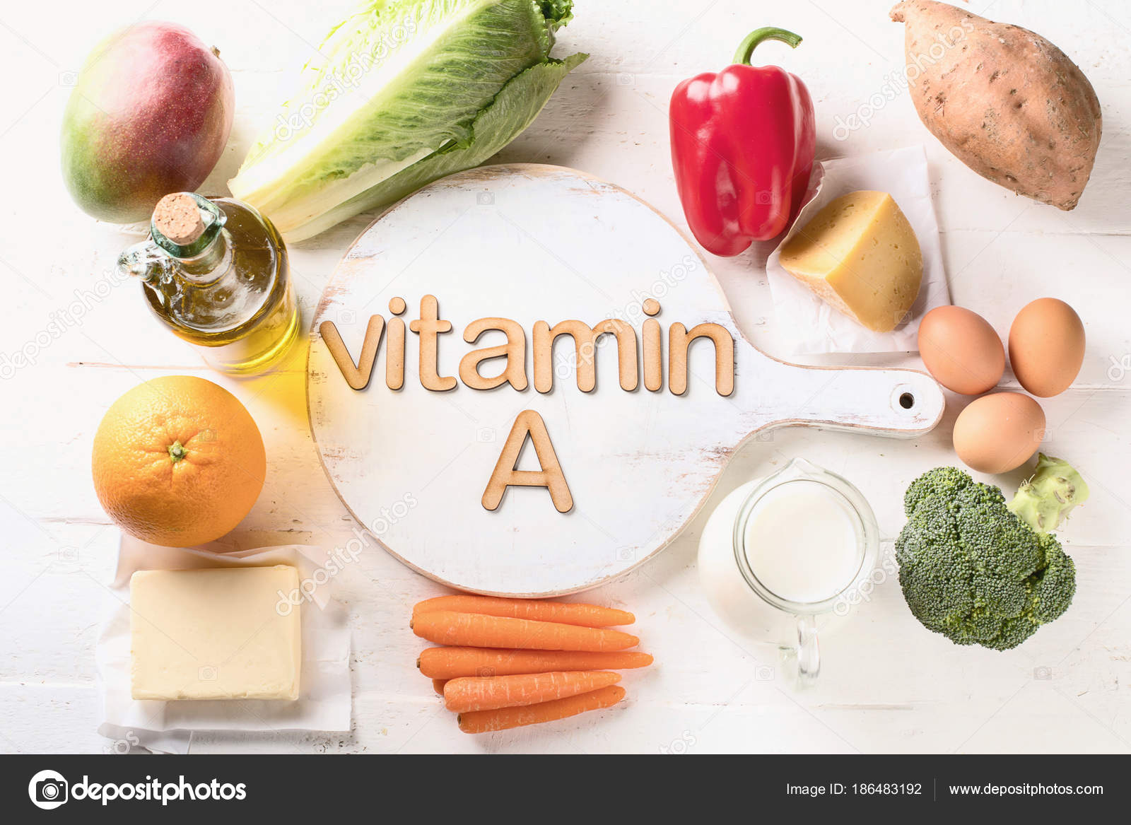 Alimentos ricos en vitamina a y e