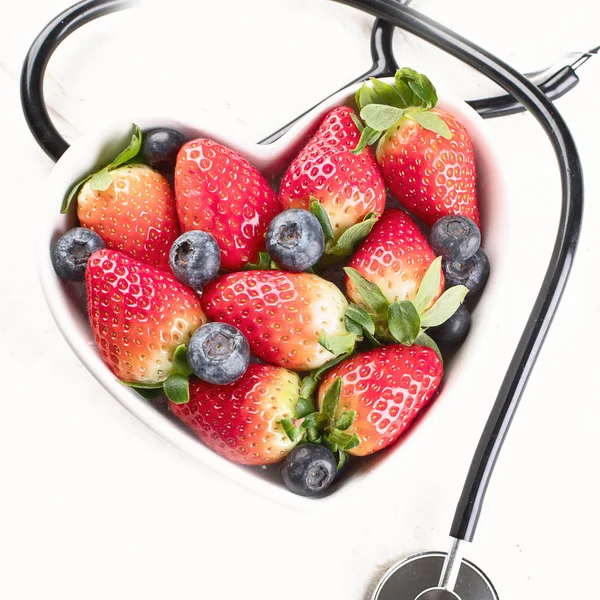Fresh Berries Healthy Food Concept — Stock Photo, Image