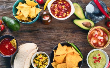 Geleneksel Meksika yemeği 