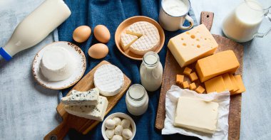 Süt ürünleri ve yumurta farklı