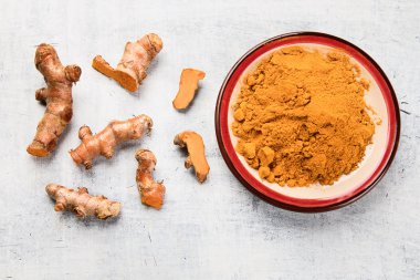 Zerdeçal (curcuma). Hint oryantal baharat