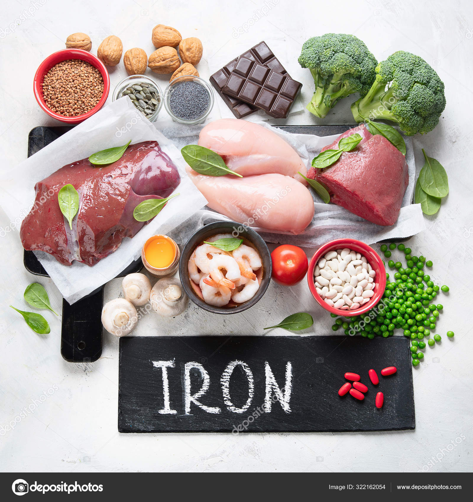 Foods high in Iron Stock Photo by ©bit245 322162054