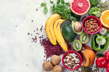 Yüksek potasyum içeren sağlıklı yiyecekler