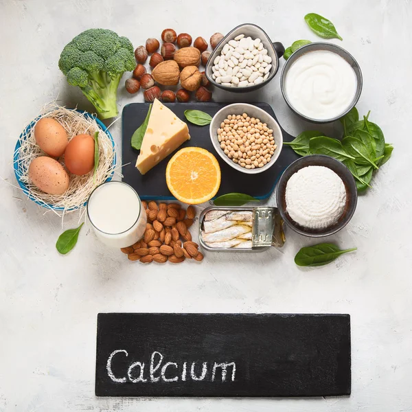 Aliments riches en calcium — Photo