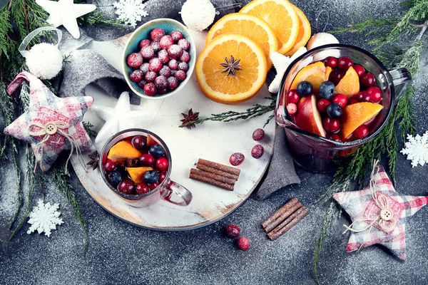 Winter christmas drink — Stock Photo, Image